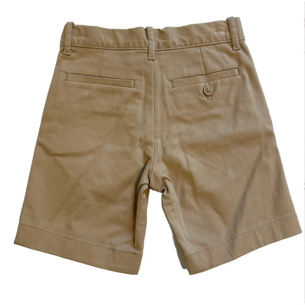 Nwt Crewcuts Boys' Stretch Stanton Short Chino Khaki Size 5